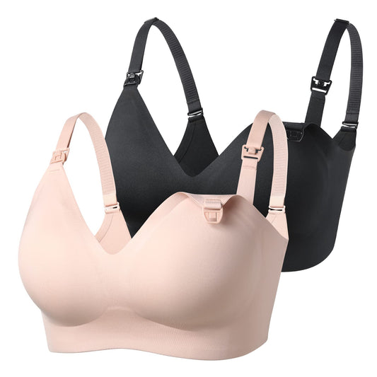 A Midriff-Supporting Maternity Bra for Comfortable Postpartum Breastfeeding Encouragement