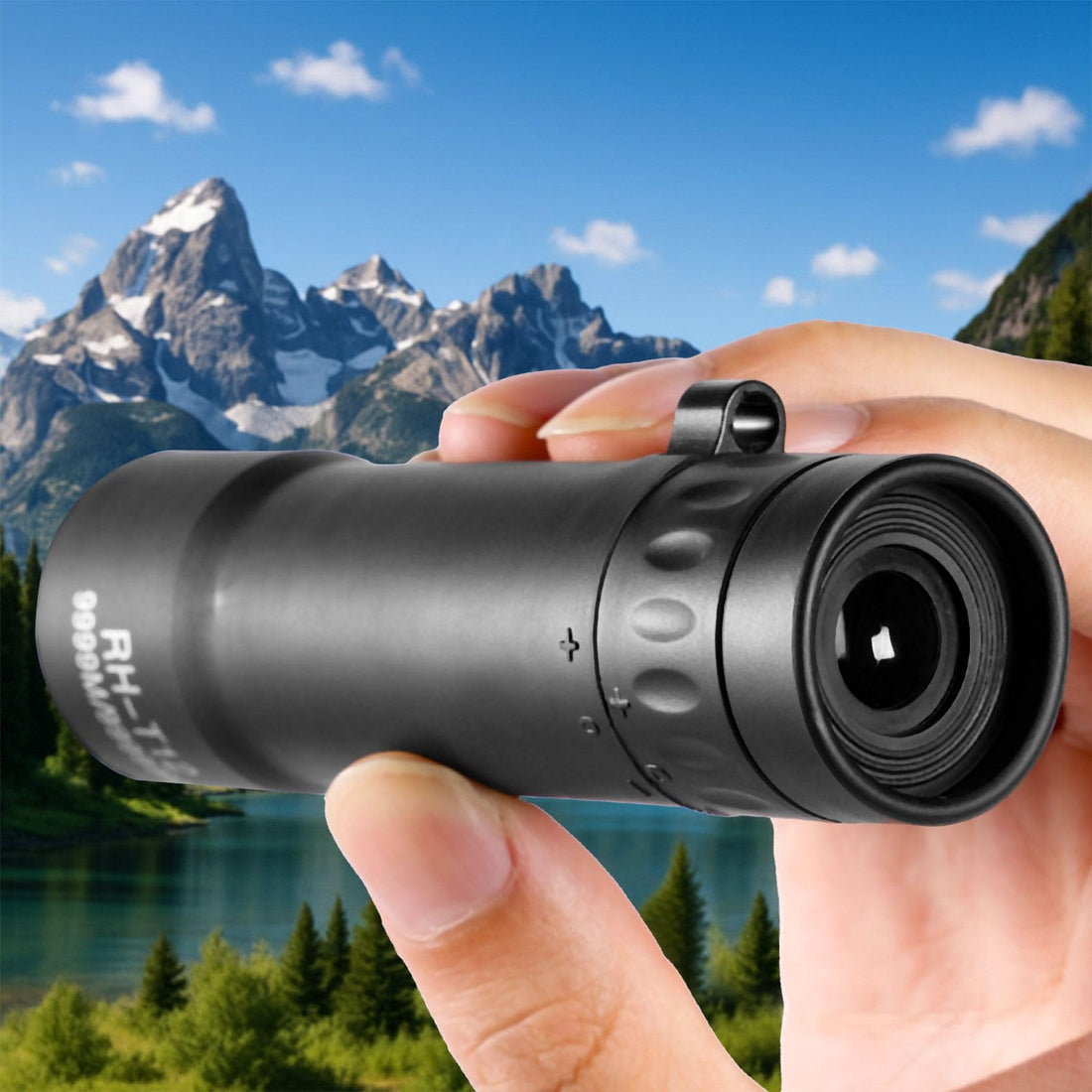Mini Monocular Telescope with Non-Slip Grip