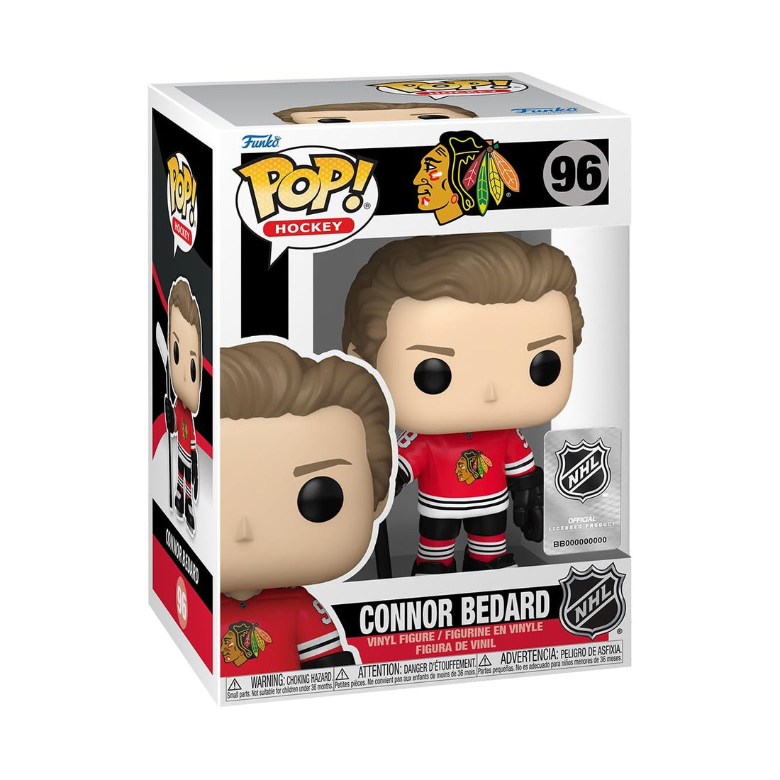 Funko Pop! NHL: Blackhawks - Connor Bedard.