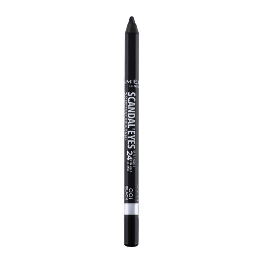 Rimmel London Scandaleyes Waterproof Gel Pencil Eyeliner, Long-Wearing, Ultra-Smooth, Smudge-Proof...