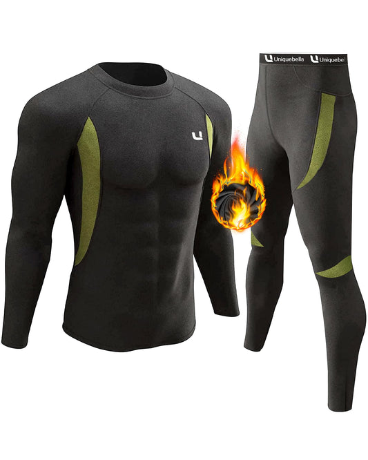 Men's Thermal Long Johns for Cold Weather Comfort and Performance.