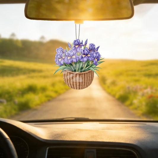 Acrylic Crystal Hanging Car Decor