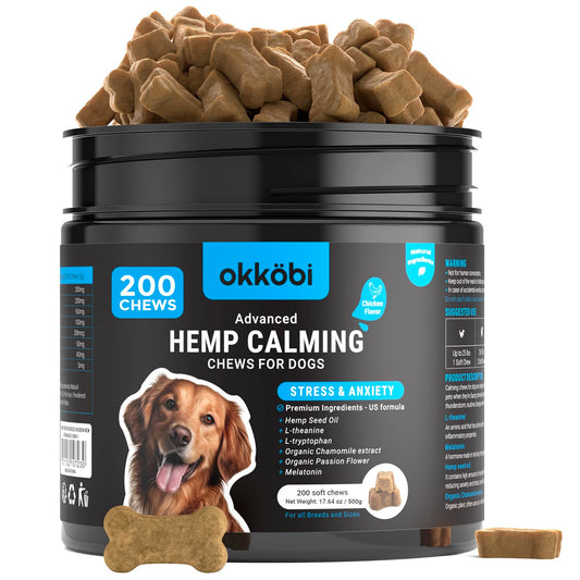 Canine Calming Concoction: Taming Canine Anxiety with Chicken Flavored Bites