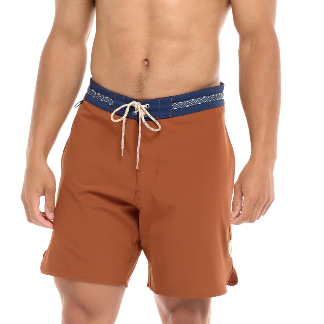 Eidon Swim Trunks - Nutshell Color, 15 Inch Inseam
