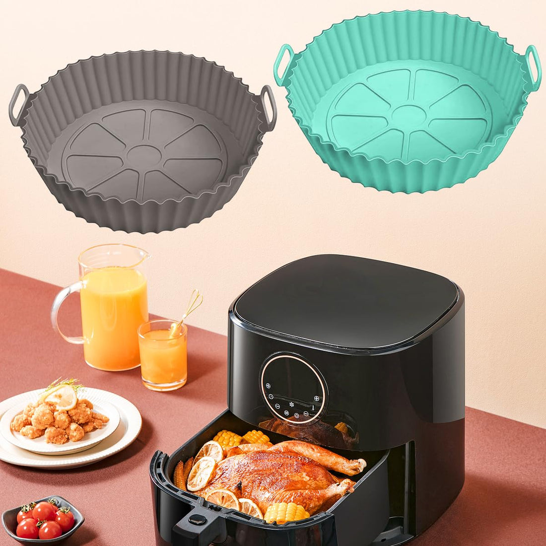 Reusable Air Fryer Basket Liners for Easy Cleaning