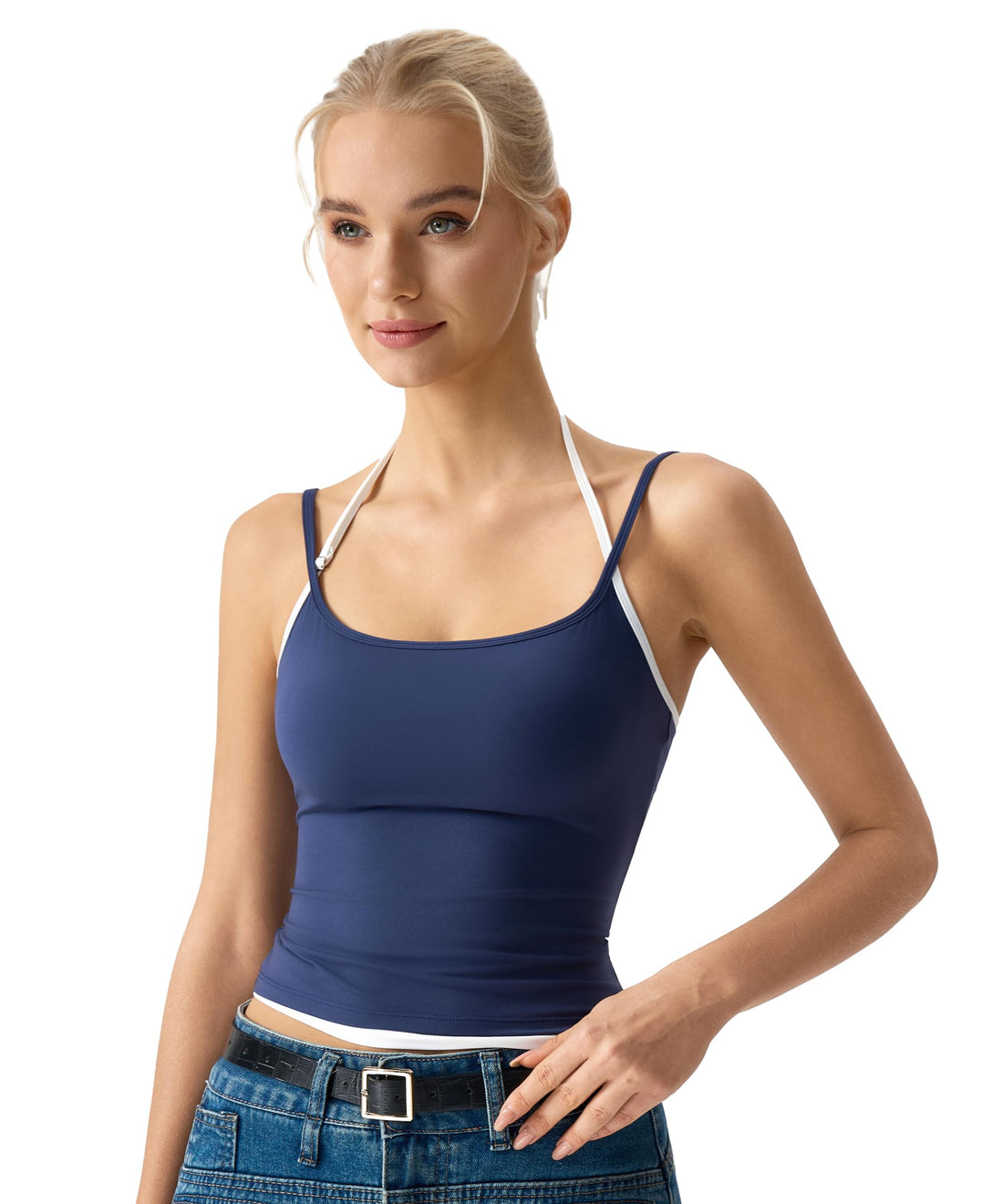 QINSEN Halter Cami: The Slim Layering Secret Stylists Use