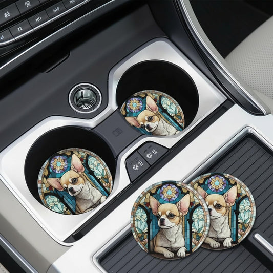 Chihuahua Dog Coasters for Coffee Tables