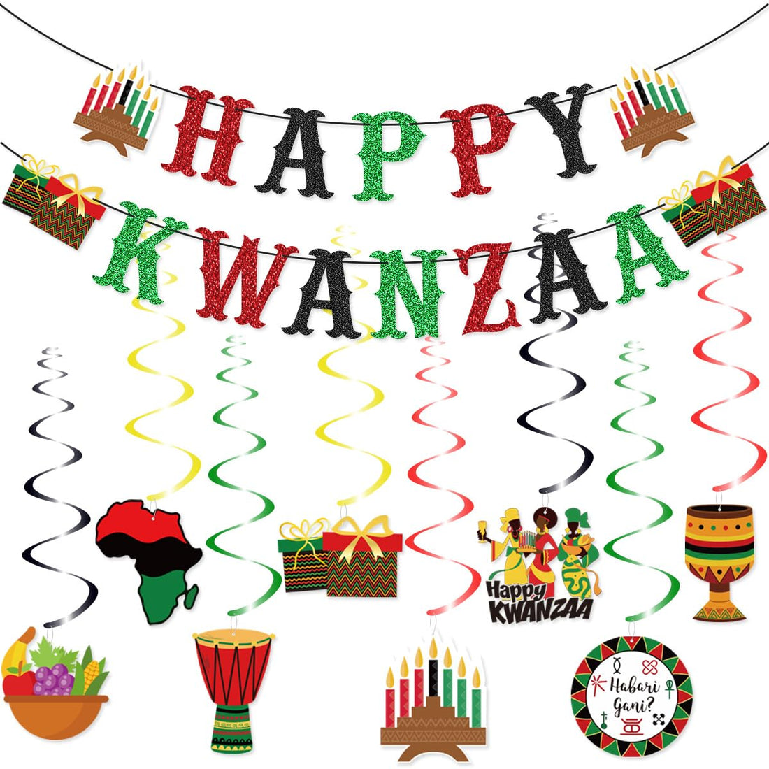 Happy Kwanzaa Decorations and Party Supplies