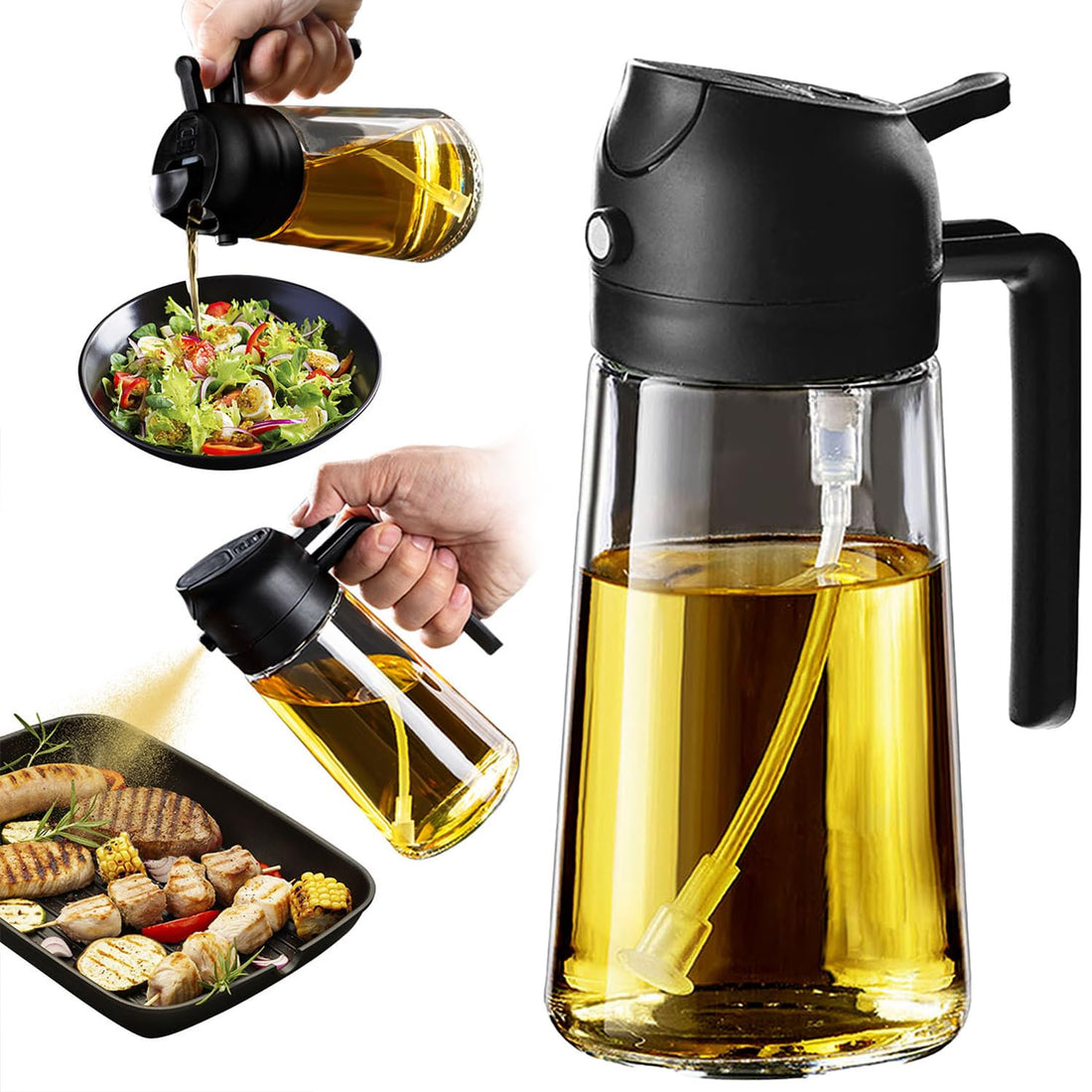 Don't Miss Out: Versatile Olive Oil Sprayer for Healthy Cooking
