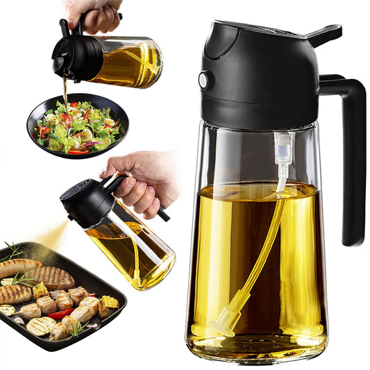 Glass Olive Oil Sprayer for Cooking and Kitchen Use