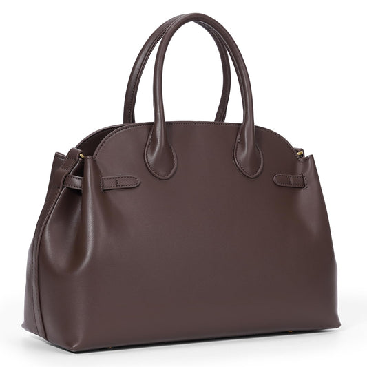 HICARRY Top Handle Bag Medium Crossbody Bags For Women Vintage Tote Satchel Shoulder Bag Luxury Pu...