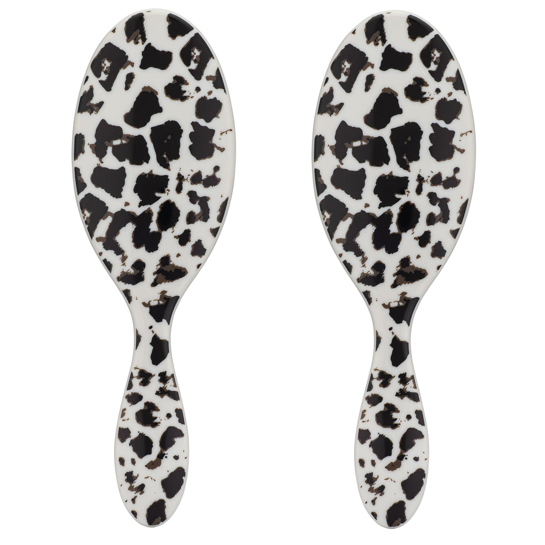 Wet Brush Original Detangler Hair Brush, 2 Pack, Tan Leopard.