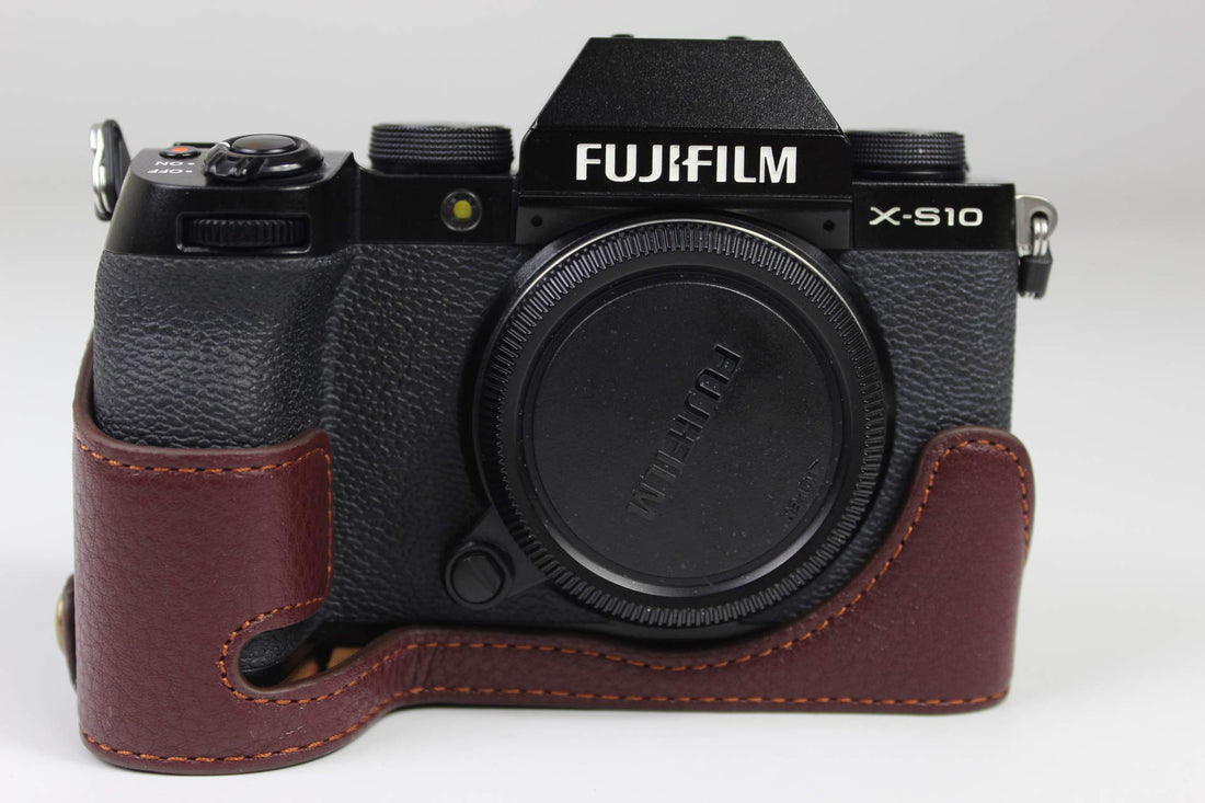 Fujifilm X-S10 Leather Camera Case Cover
