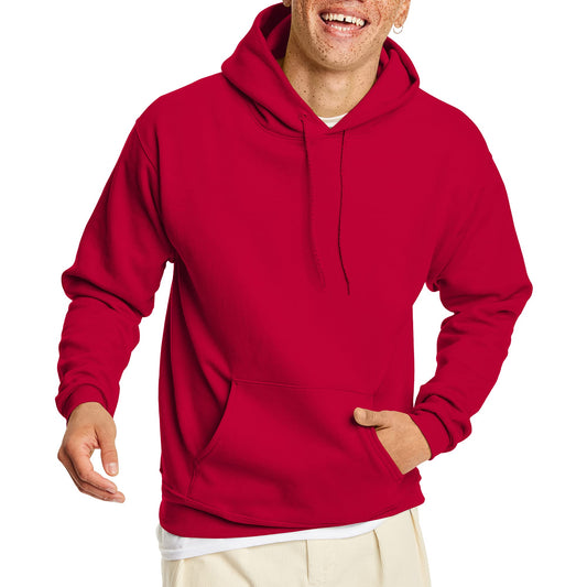 Hanes Eco-Friendly Men's Hooded Fleece Sweatshirt for Casual Wear