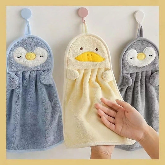 Penguin Duck Hand Towels Set