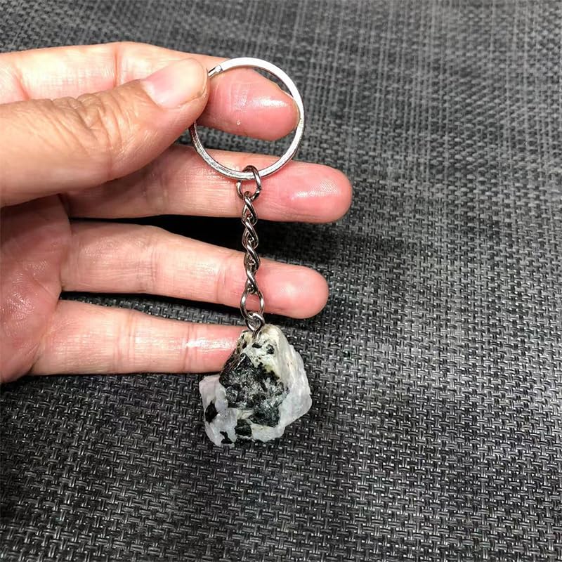 Hexagonal Prism Keychain for Car Decor