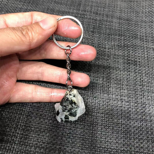 Hexagonal Prism Keychain for Car Decor