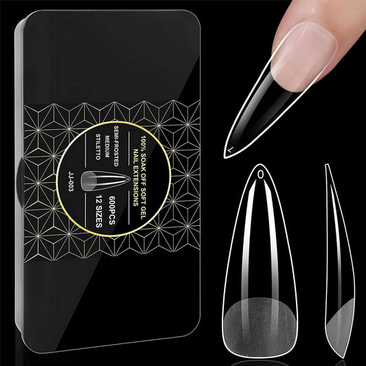 Stiletto False Nail Tips for Salon Use