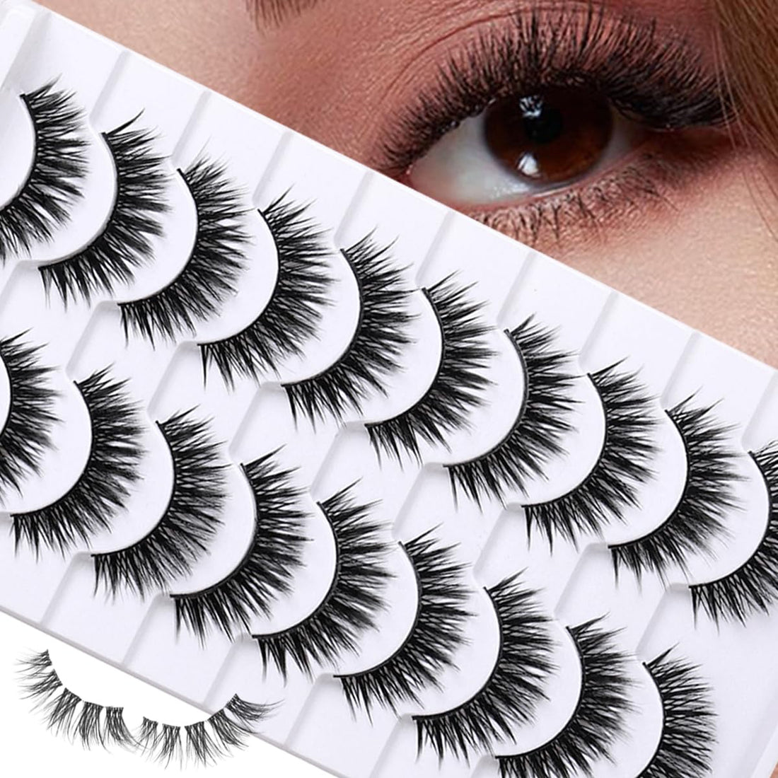 These Cat Eye Lashes Look Completely Real—Apply in 60 Seconds
