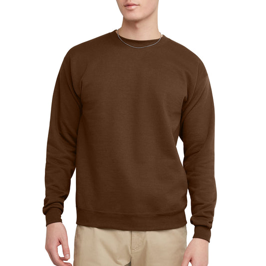 Hanes Men's Ecosmart Fleece Sweatshirt, Cotton-blend Pullover, Crewneck Sweatshirt for Men, 1 Or 2 Pack ...