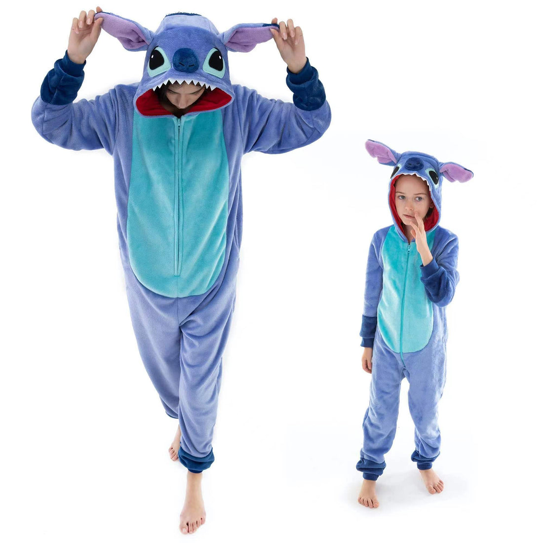 Cozy Unisex Onesie for Adults, Perfect for Halloween Cosplay Sleepwear.