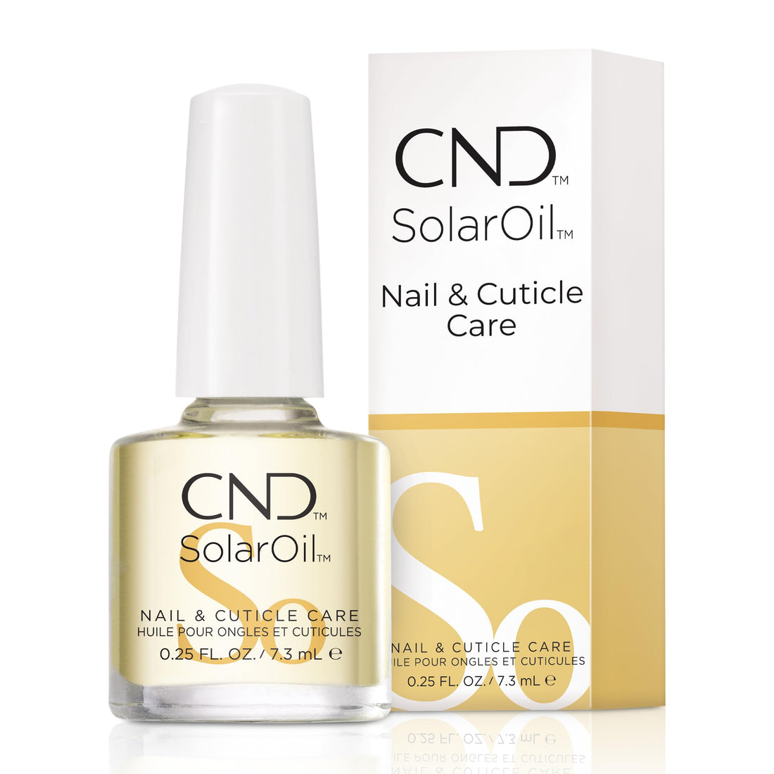 CND SolarOil Cuticle Oil, Natural Blend Of Jojoba, Vitamin E, Rice Bran and Sweet Almond Oils, ...