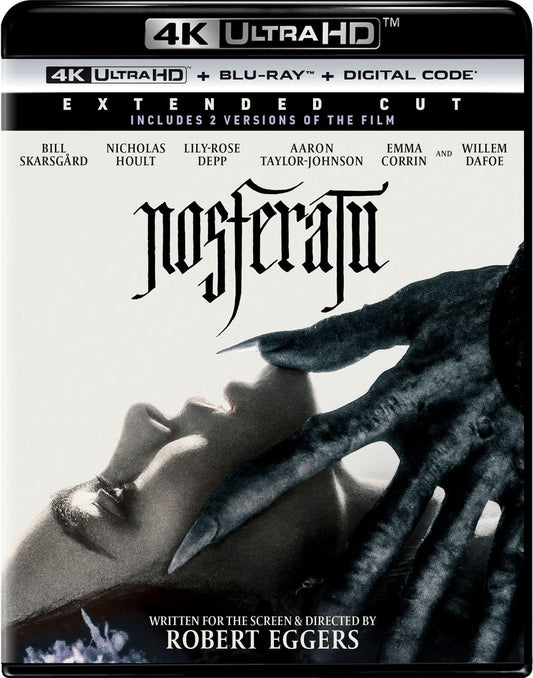 Restored film noir classic Nosferatu in pristine 4K Ultra HD quality.