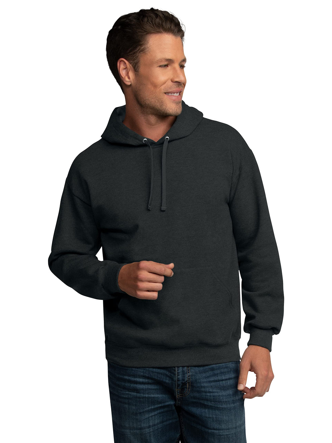 Fruit of the Loom Men's Eversoft Fleece Hoodies, Moisture Wicking ⁘ Breathable, Pullover Hooded ...