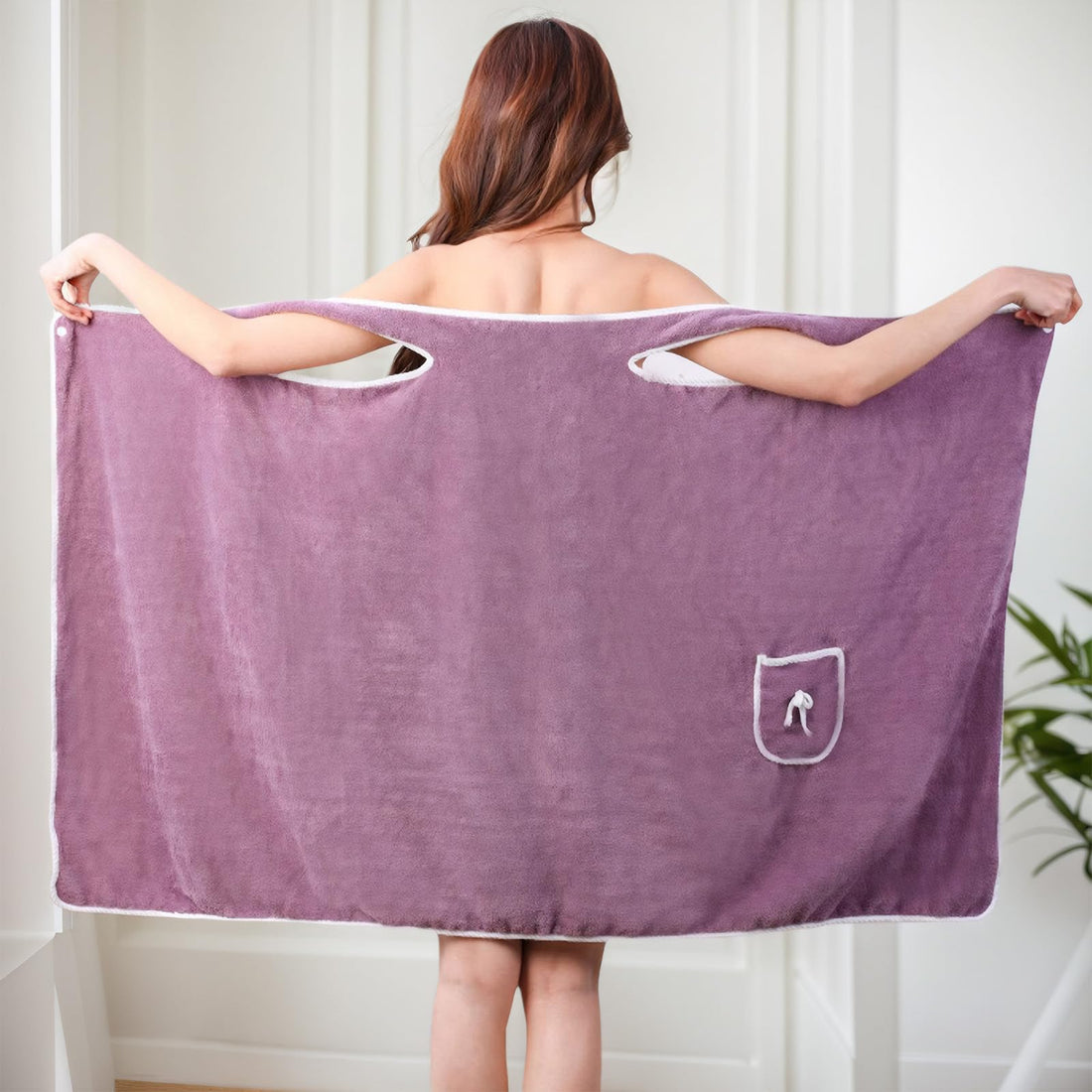 Quick Dry Unisex Wearable Bath Towel Set