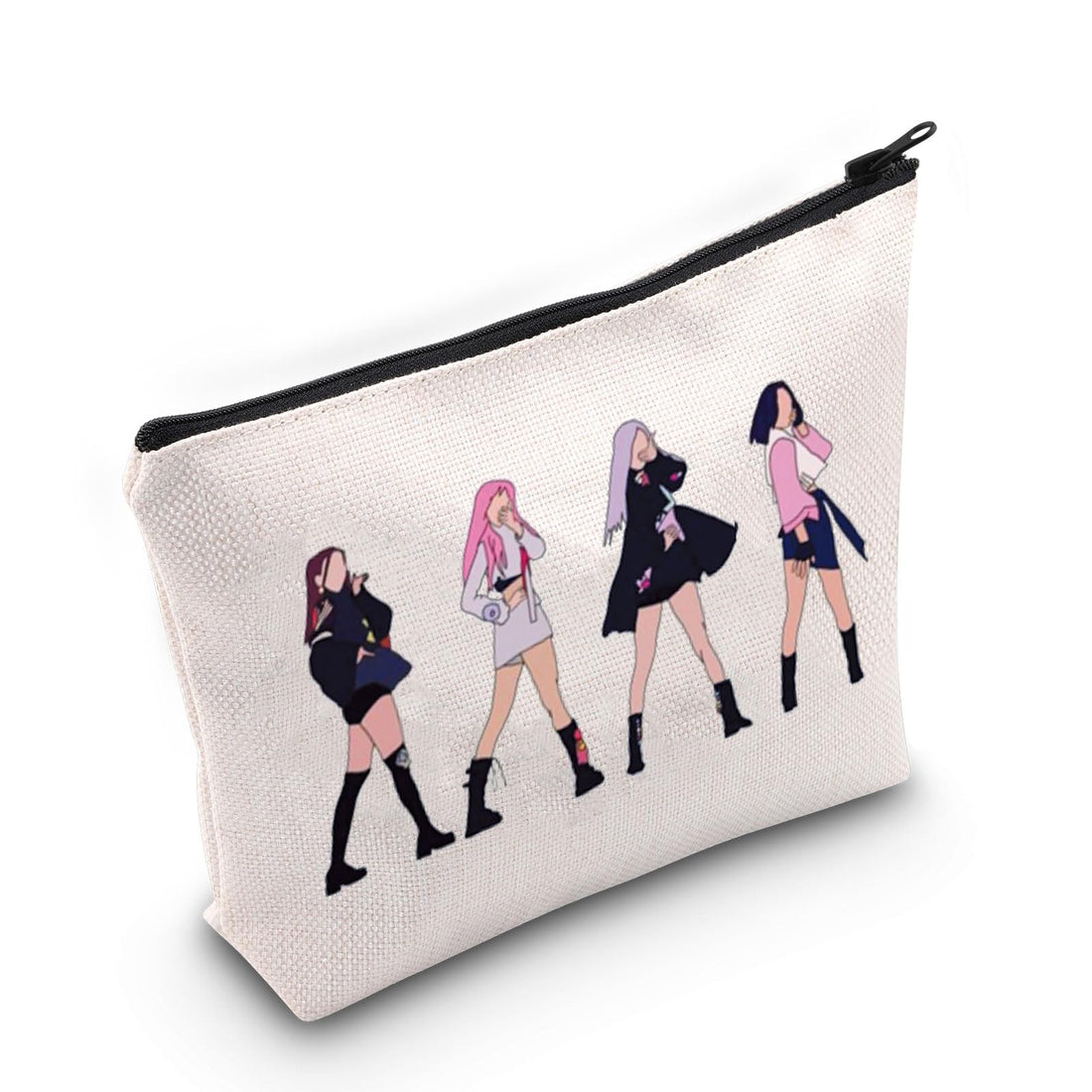 K-Pop Tote Bag for Blackjacks: Pink Fan Gift Merchandise Backpack.
