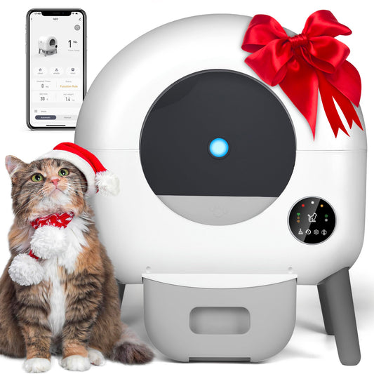 Intelligent Auto Clean Litter Box for Multiple Pets with Smart Convenience