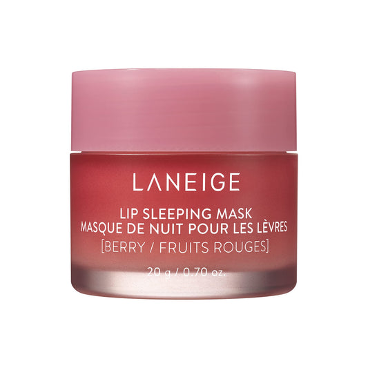 LANEIGE Lip Sleeping Mask: Nourish, Hydrate, Vitamin C, Murumuru ⁘ Shea Butter, Antioxidants, ...