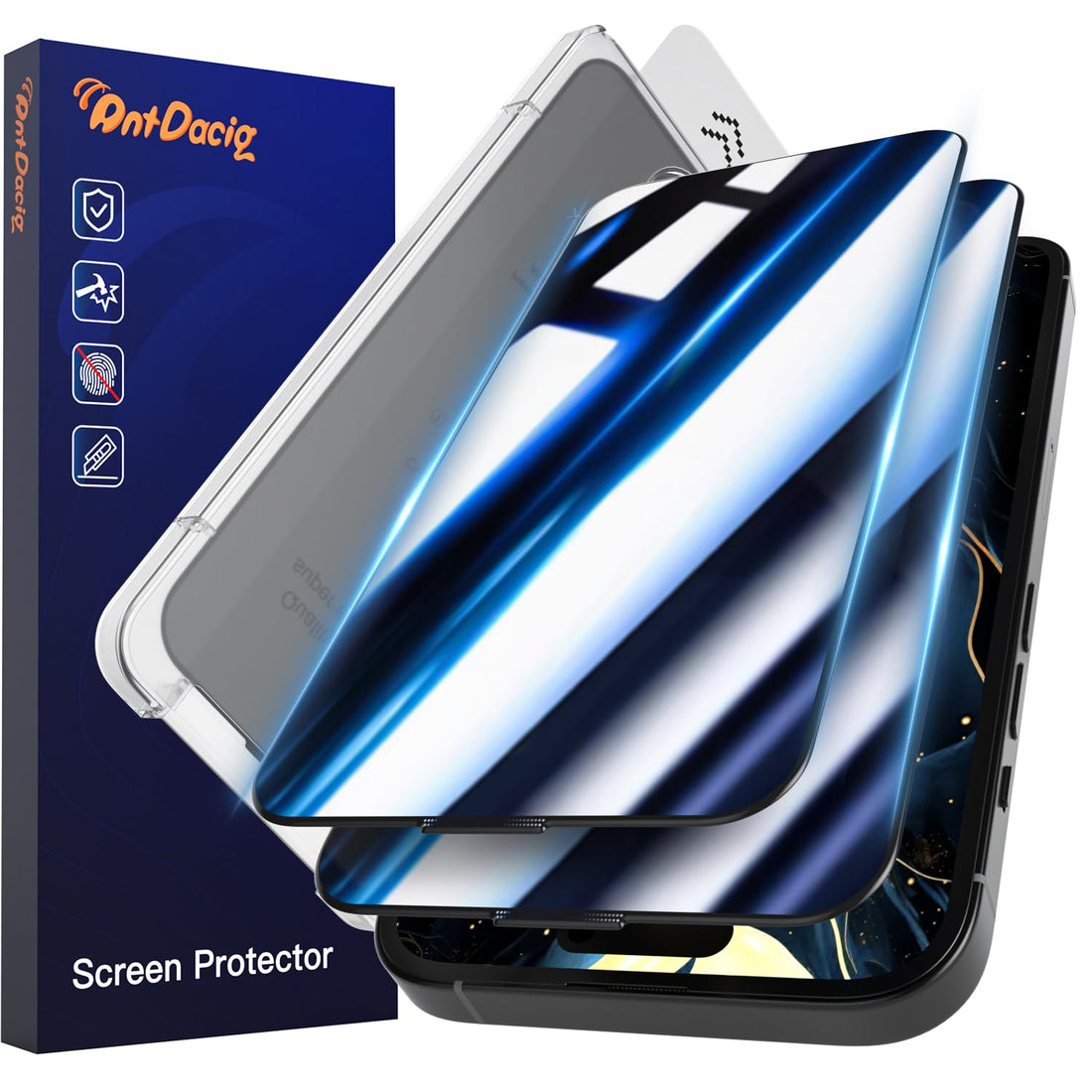 AntDacig Privacy Screen Protector for iPhone 14 Pro Max