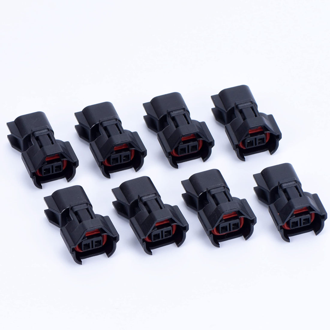 Fuel Injector Adapter Connector Kit Replacement for EV1 to USCAR EV6 EV14 LS1 LS2 LS3