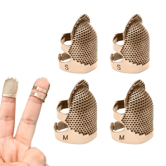 Metal Sewing Finger Protectors for Quilting