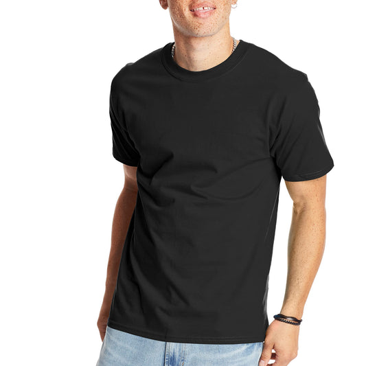 Hanes Men's T-Shirt, Beefy-T Heavyweight Cotton Crewneck Tee, 1 or 2 Pack, Available in Tall Sizes.