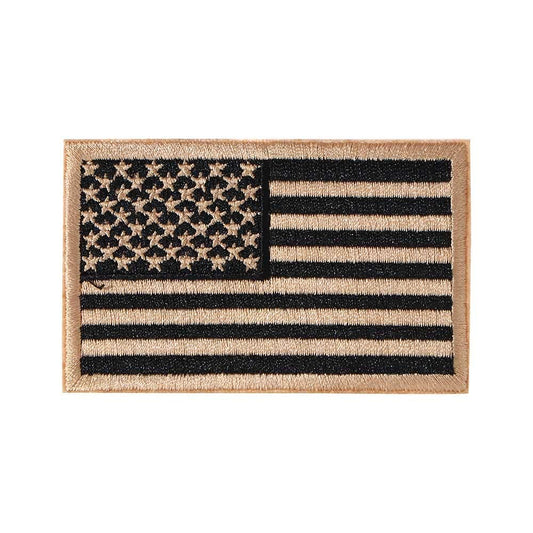 American Flag Iron-On Embroidered Patch