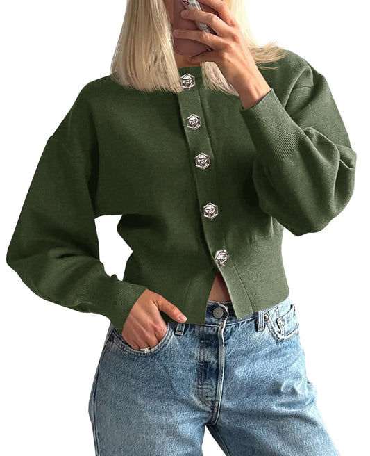 Saodimallsu Women's Fall Fashion Cardigan Sweater