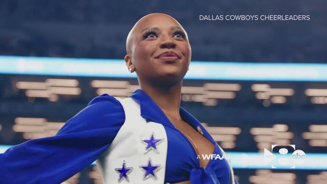 Armani Latimer Is A Dallas Cowboys Cheerleader With A Personal Story Of Courag...Alopecia