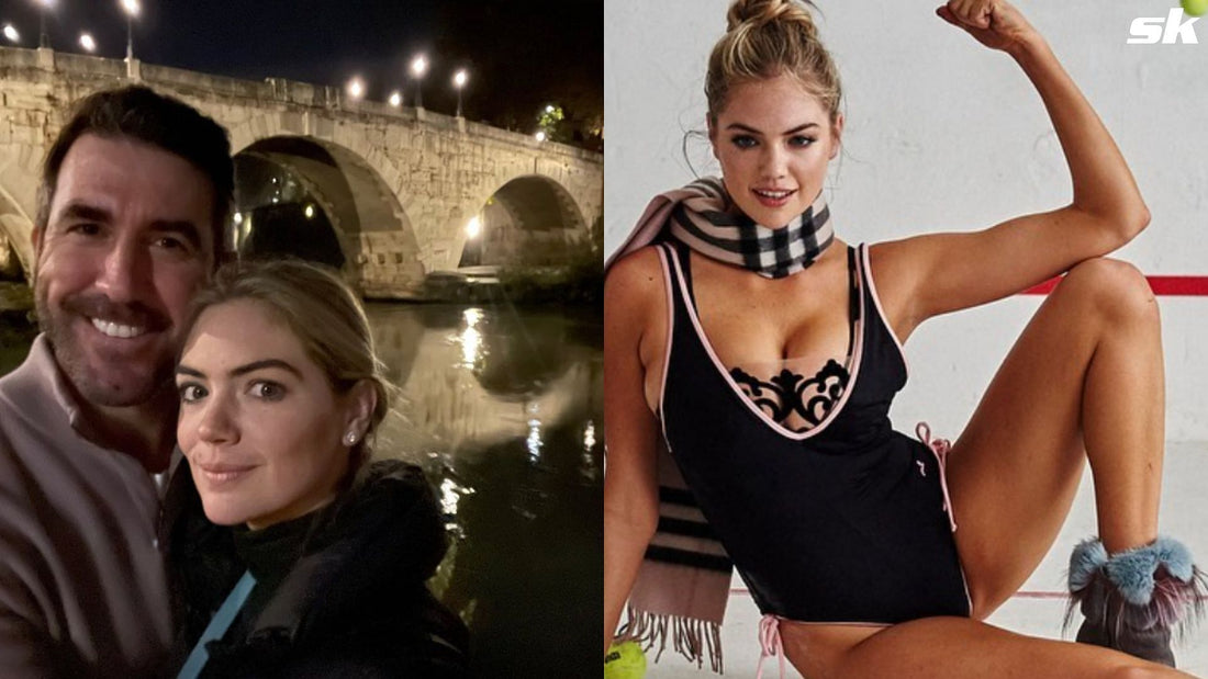 Justin Verlander's Wife Kate Upton Rocks LBD Alongside Models Candice Swanepoel And Daiane Sodre For ...