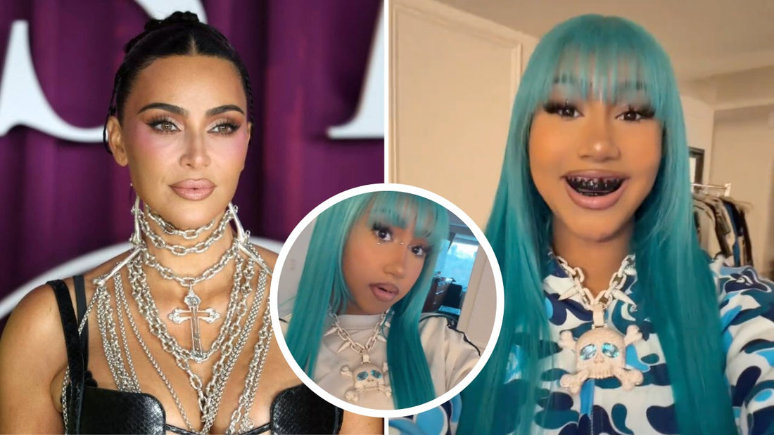 Kim Kardashian Gives North West 106-Carat Diamond Skull Necklace For Christmas