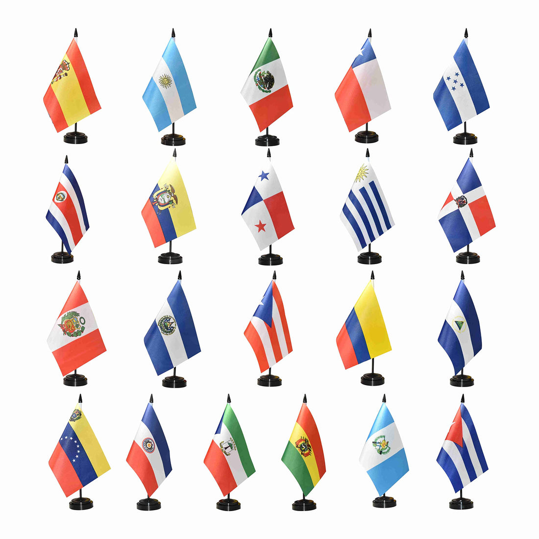 Mini Spanish Desk Flags