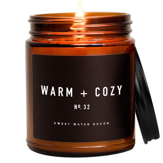 Warm Winter Nights: Cozy Soy Candle for a Soothing Ambiance Tonight