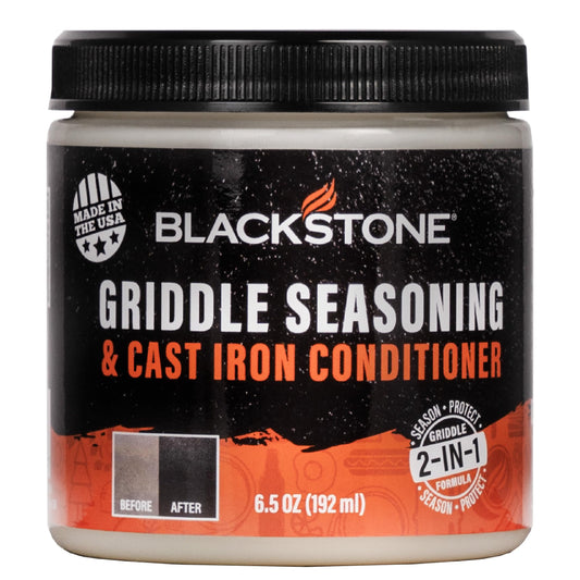 Protect and perfect your cast iron cookware with this seasoning blend.