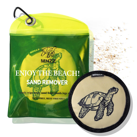 Beach Sand Remover Wipe Mitt - Summer Vacation Essentials