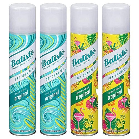 Fresh Fusion: 4-pack Dry Shampoo Scandals in a Variety Pack