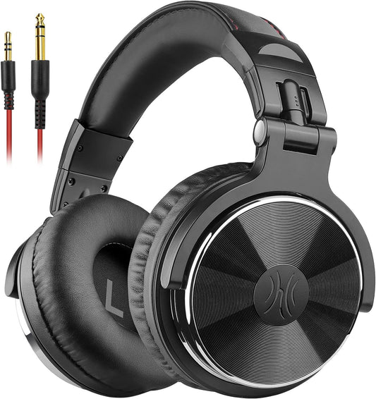 OneOdio Wired Over Ear Headphones Studio Monitor ⁘ Mixing DJ Stereo Headsets with 50mm Neodymium ...