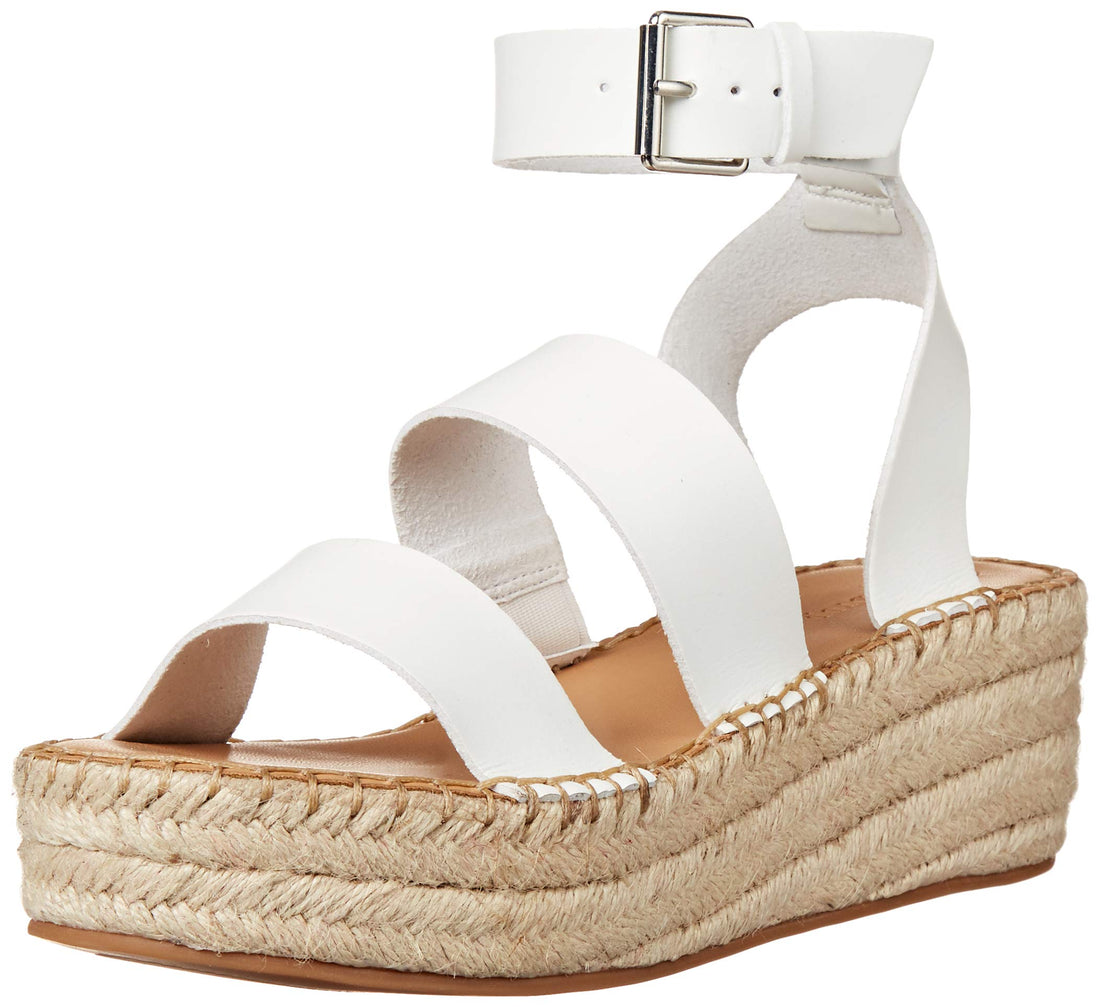Don't Miss Out: Stunning White Espadrille Flatform Sandals On Sale