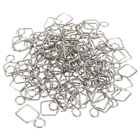 Chandelier Connector Clips - 100 Pack Stainless Steel Buckle Replacements
