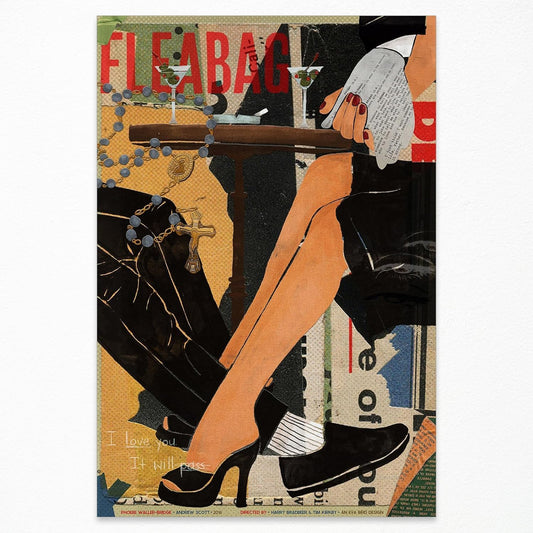 Eclectic Fleabag Inspired Wall Art